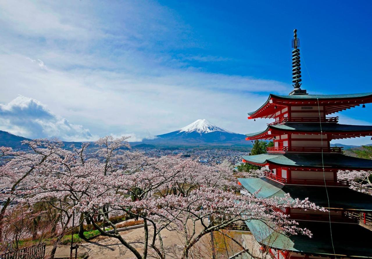 Yamagisi Ryokan Fujikawaguchiko Bagian luar foto